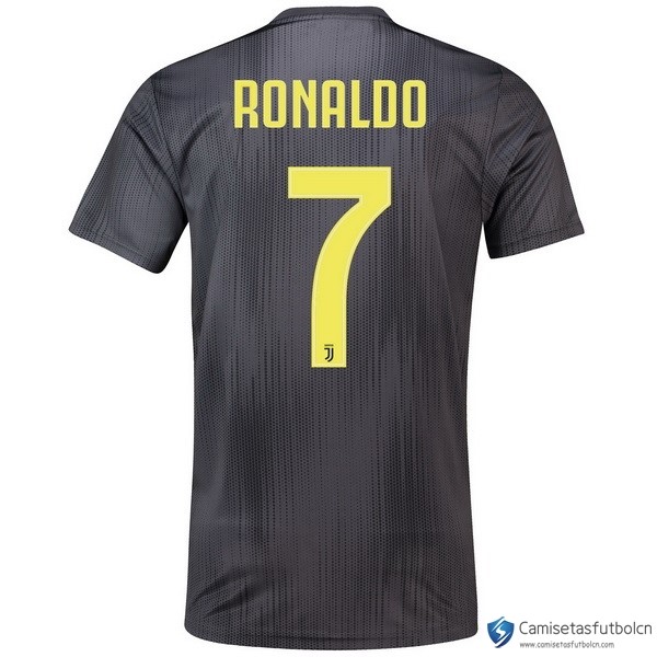 Camiseta Juventus Tercera equipo Ronaldo 2018-19 Gris